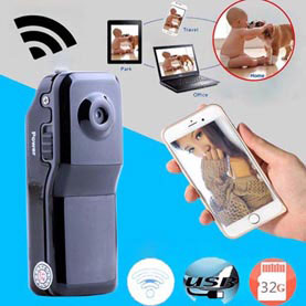 Portable Surveillance à Distance Caméra Espion
