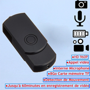 Camera Espion Clé USB